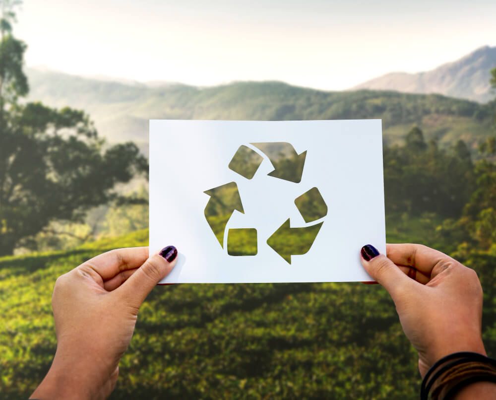Znak ekologi i recyklingu 