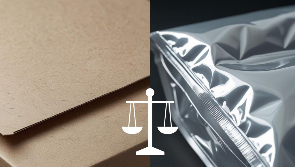 papier kontra plastik