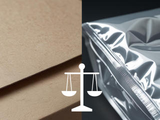 papier kontra plastik