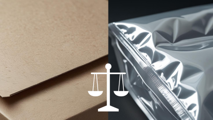 papier kontra plastik