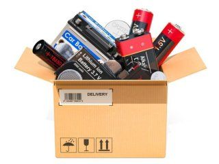 baterie w kartonie